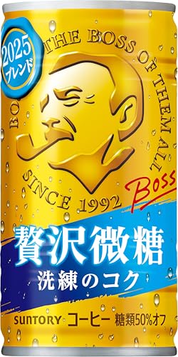 BOSS(ボス) サントリー コーヒー ボス 贅沢微糖 185g×30本